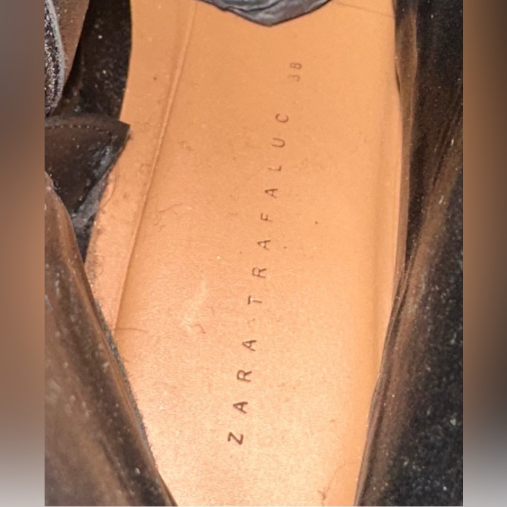Zara Pearl Embellished Biker Boots - Picture 10 of 10